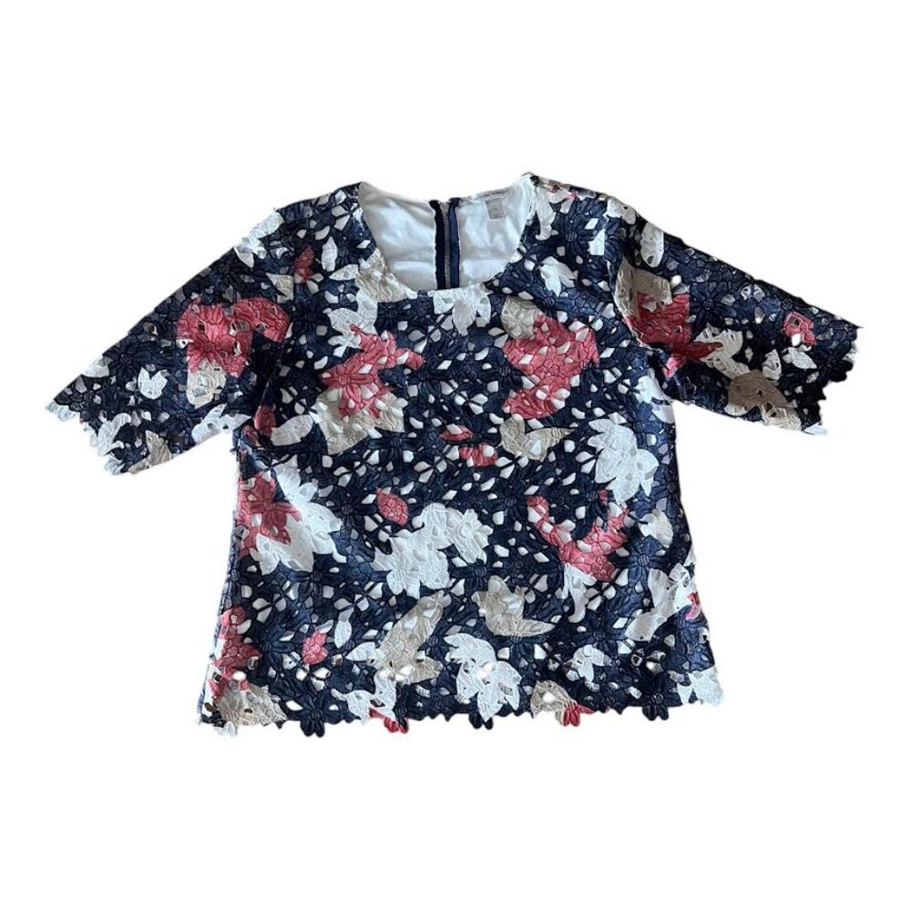 Fun and elegant zip up blouse - work wear